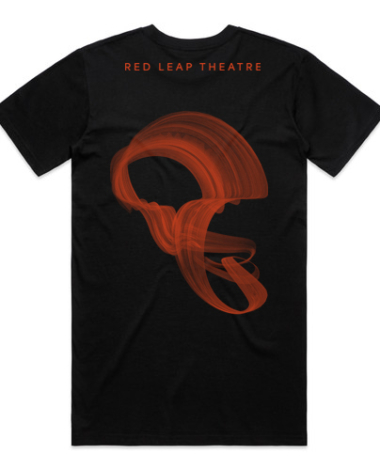 Red Leap T-Shirt - Black