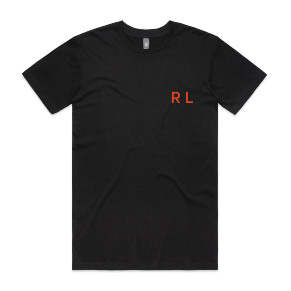 Red Leap T-Shirt - Black - Image 2